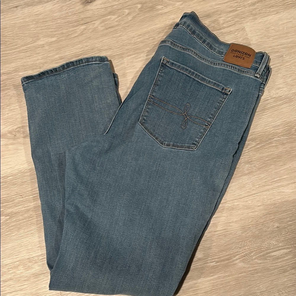High Rise Straight Jeans